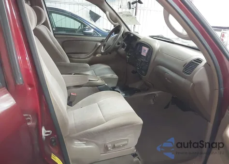 2004 Toyota Sequoia Sr5 V8 from USA, damaged, VIN 5TDZT34A64S233077